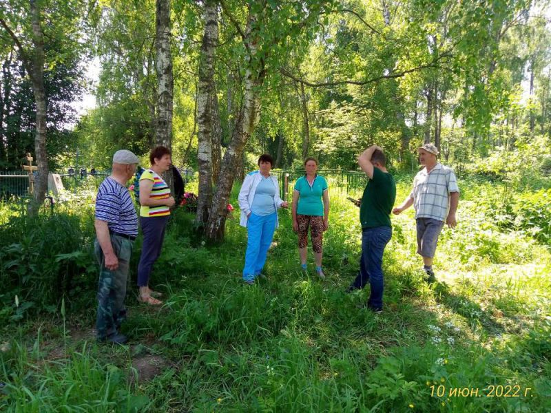 ЗАКОНЧИЛСЯ ЕЩЁ ОДИН ЭТАП БЛАГОУСТРОЙСТВА КЛАДБИЩА