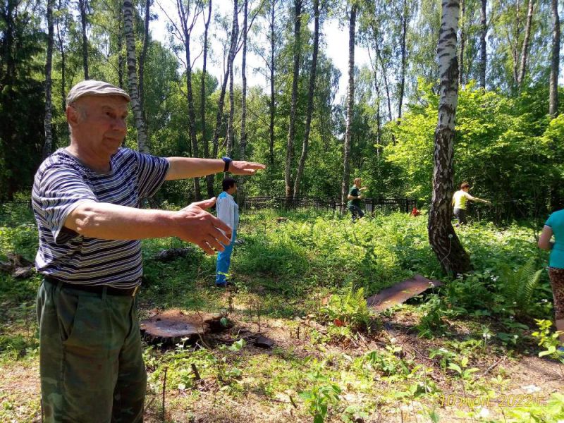 ЗАКОНЧИЛСЯ ЕЩЁ ОДИН ЭТАП БЛАГОУСТРОЙСТВА КЛАДБИЩА